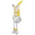 Sitting Bunny Gnome Easter Figurine - 20" - Yellow - IMAGE 3
