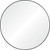 Iron Framed Round Wall Mirror - 48" - Black - IMAGE 2