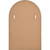 Metal Framed Arched Wall Mirror - 36" - Brass Finish - IMAGE 6