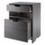 File Cabinet with Open Shelf and Drawer - 26.25" - Gray - IMAGE 5