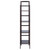 Tall 4 Tier Narrow Tall Storage Corner Shelf Rack - 70.75" - Coffee Brown - IMAGE 6