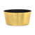 11.5" Gold and Black Round Tapered Planter - IMAGE 2