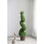 Potted Spiral Boxwood Artificial Topiary Tree - 3' - IMAGE 3