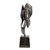 Abstract Sculpture on Pedestal Base - 28.25" - Black - IMAGE 2
