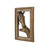 Mother Mare and Foal Silhouette Wall Hanging - 14.25" - Brown - IMAGE 6
