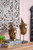 Resin Buddha Statue Head - 14.25" - Gold - IMAGE 2