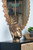 Resin Buddha Statue Head - 14.25" - Gold - IMAGE 3
