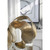 Abstract Aluminum Sculpture - 24.5" - Gold