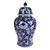 Medium Vintage Style Ginger Jar - 18" - Blue and White - IMAGE 1