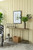 Oval Shaped Console Table with Two Shelves - 4.75'