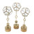Terrarium Candle Lanterns On Stand - 18.5" - Set of 3 - IMAGE 1