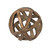 Rustic Style Carved Orb Decoration - 9.75" - Brown - IMAGE 4