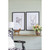 Pencil Flower Print Framed Wall Arts - 19.75" x 27.5" - Set of 4 - IMAGE 6