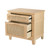 2 Rattan Drawer Bedside Table - 27.5" - Brown - IMAGE 6