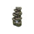 Cascading Stone Tabletop Outdoor Fountain with Light - 13.75" - Brown - IMAGE 6