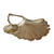 Double Gingko Leaf Aluminum Bowl - 14.25" - IMAGE 1