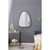 Teardrop Curved Edge Wood Wall Mirror - 36.75" - IMAGE 3
