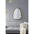 Teardrop Curved Edge Wood Wall Mirror - 36.75" - IMAGE 6