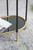 3-Tier Mirrored Oval Console Table - 50" - Gold and Black - IMAGE 6