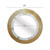 Ribbed Outer Ring Wall Mirror - 3' - Gold and Silver - IMAGE 2