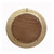 Ribbed Outer Ring Wall Mirror - 3' - Gold and Silver - IMAGE 3