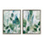 Leaves Printed Framed Wall Arts - 19" x 25.5" - Set of 2 - IMAGE 1