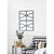Weathered Style Rectangular Curved Wall Mirrors - 23.5" - Black - Set of 2 - IMAGE 4