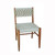 Tabbu Weaving Chair - 31.25" - Gray and Brown - IMAGE 3