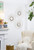 Abstract Forged Iron Wall Mirrors - 26" - Gold - Set of 3