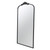 Baroque Style Full Length Arched Mirror - 5.5' - Black - IMAGE 6