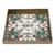 Moroccan Mirrored Square Tray - 20" - Gold and Red - IMAGE 2