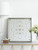 Floral Mirrored Square Tray - 20" - Gold