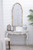 Vintage Weathered Finish Console Table - 3.75'