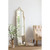 Oversized Full Length Vintage Style Floor Mirror - 6' - White - IMAGE 2