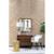 Cement Decorative Table Lamp with Drum Shade - 30" - White and Gold - IMAGE 5
