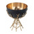 Round Aluminum Bowl with Twig Stand - 13" - IMAGE 1