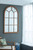 Large Arched Shape Wooden Wall Mirror - 4.5' - Brown - IMAGE 4
