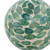 Capes Capiz Decorative Balls - 4" - Green and White - 3ct