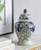 Bryn Ginger Medium Porcelain Jar - 16.5" - Blue and White - IMAGE 4