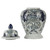 Bryn Ginger Medium Porcelain Jar - 16.5" - Blue and White