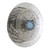 Dex Wall Decorations with Agate Stone - 20" - Silver and Blue - Set of 3 - IMAGE 2