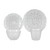 Glass Dinnerware Set - 12.25" - Clear - 4ct - IMAGE 1