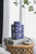 Valora Square Porcelain Lidded Jar - 10" - Blue and White - IMAGE 4