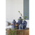 Bold Geometric Pattern Porcelain Vase - 12.75" - IMAGE 3