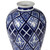 Bold Geometric Pattern Porcelain Vase - 12.75" - IMAGE 6