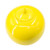 Round Ceramic Lidded Jar - 10.5" - Yellow
