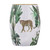 Round Jungle Ceramic Stool - 18" - IMAGE 6