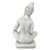 Sitting Thai Teppanom Beautiful Being Outdoor Garden Statue - 21.5" - IMAGE 3