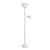 Torchiere Floor Lamp with Reading Light - 71" - White - IMAGE 1