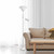 Torchiere Floor Lamp with Reading Light - 71" - White - IMAGE 4